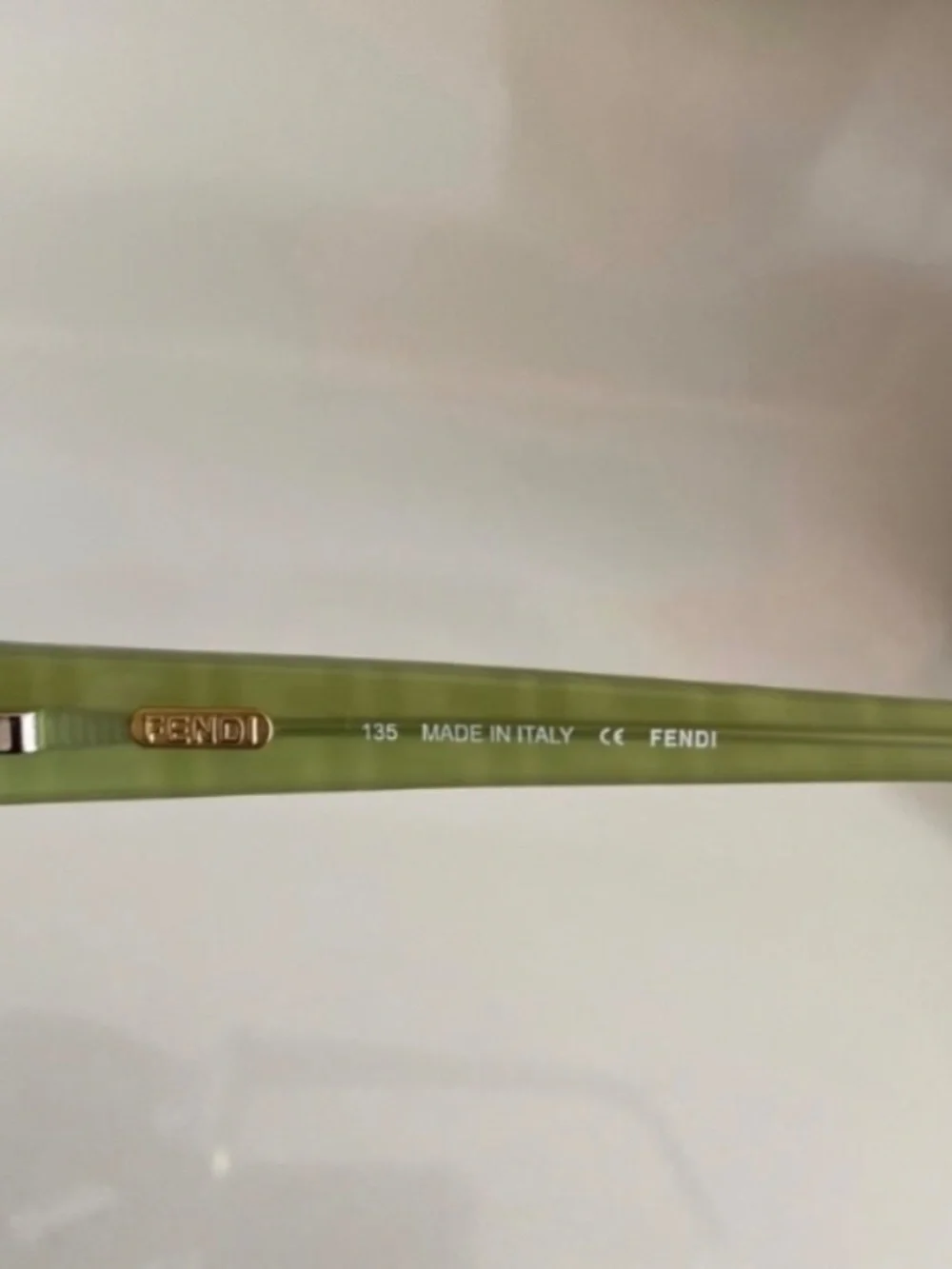 FENDI Kids Olive Green Eyeglasses